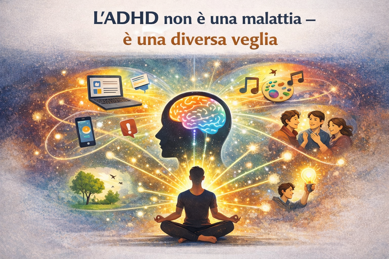 L’ADHD non è una malattia – è un altro tipo di veglia